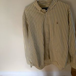 Ralph Lauren button down t-shirt